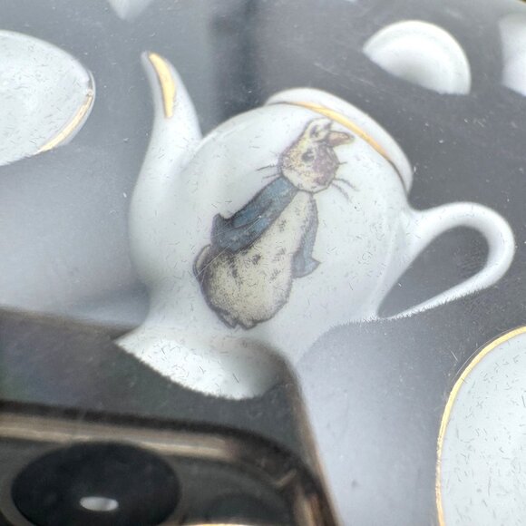 Beatrix Potter Reutter Porcelain Germany Vintage 10 Piece Mini Tea Set NIB - Picture 7 of 14